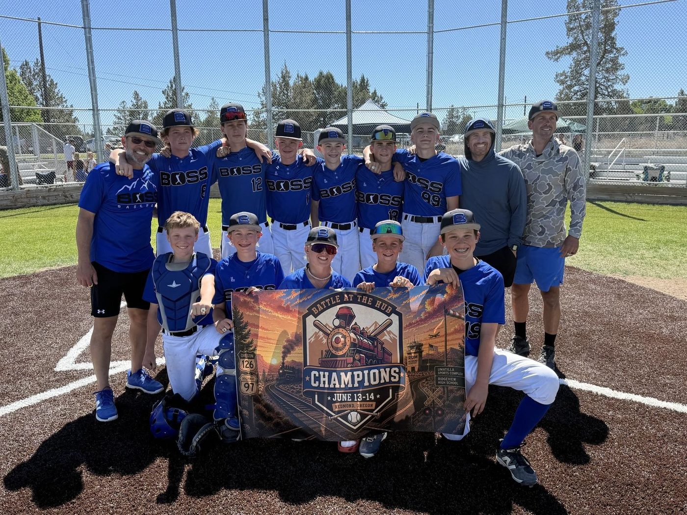 Boss Baseball 13u Division Championship champion